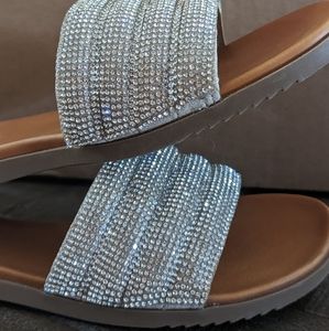 Steve Madden embellished Darcy slide